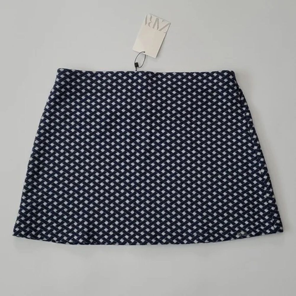 ✨Zara Navy Pattern Mini Skirt✨ - Picture 3 of 4